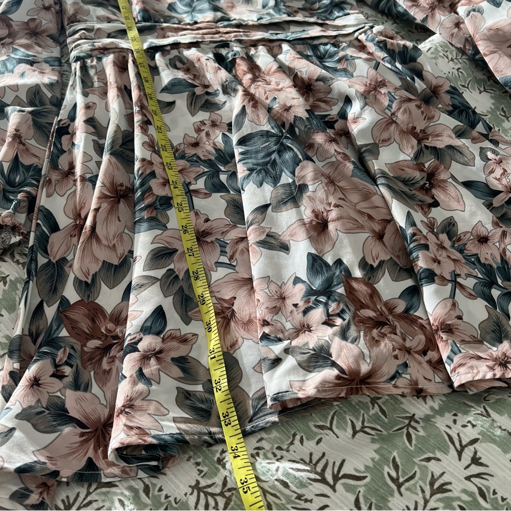 Floral Cottagecore Long Sleeve Dress, Shein, Size M - Picture 9 of 9
